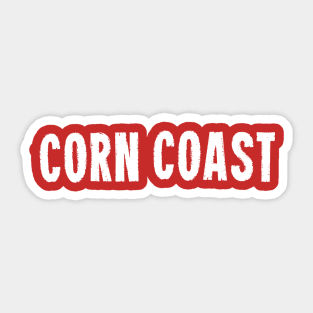 Corn Coast T-shirt Sticker